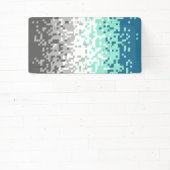Trippy-Pixel-Abstrakte Frayromantic-Pride-Flag Banner (InSitu)