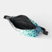 Trippy-Pixel-Abstrakte Frayromantic-Pride-Flag Bauchtasche (Offen)