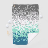 Trippy-Pixel-Abstrakte Frayromantic-Pride-Flag Golfhandtuch (Insitu)