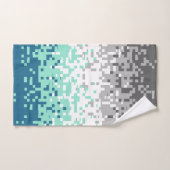 Trippy-Pixel-Abstrakte Frayromantic-Pride-Flag Handtuch (Handtuch)