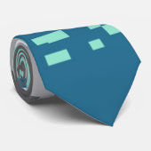 Trippy-Pixel-Abstrakte Frayromantic-Pride-Flag Krawatte (Gerollt)