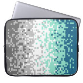 Trippy-Pixel-Abstrakte Frayromantic-Pride-Flag Laptopschutzhülle (Vorderseite)