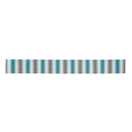 Trippy-Pixel-Abstrakte Frayromantic-Pride-Flag Satinband (Vorderseite)
