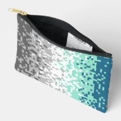 Trippy-Pixel-Abstrakte Frayromantic-Pride-Flag Zubehörtasche (Offen)