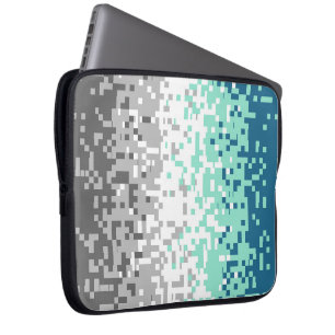 Trippy Pixelated Abstrakte Frayromantische Pride-F Laptopschutzhülle