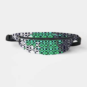 Trippy-pixeles Abstraktes Neutrois-Pride-Flag Bauchtasche