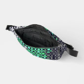 Trippy-pixeles Abstraktes Neutrois-Pride-Flag Bauchtasche (Offen)