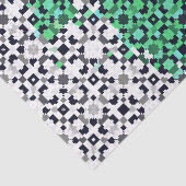 Trippy-pixeles Abstraktes Neutrois-Pride-Flag Seidenpapier (Ausschnitt)