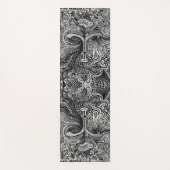 Trippy Portrait Yoga Mat Yogamatte (Vorderseite)