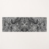 Trippy Portrait Yoga Mat Yogamatte (Vorderseite (Horizontal))