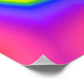 Trippy Poster: Abstrakt Psychedelisch Poster (Ecke)