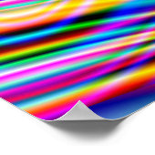 Trippy Poster: Abstrakt Psychedelisch Poster (Ecke)