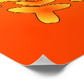 Trippy Poster: Psychedelic Hexagonal Artwork Poster (Ecke)