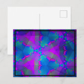 Trippy Postkarte (Vorne/Hinten)