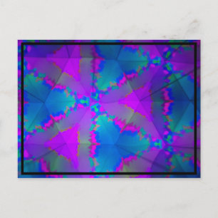 Trippy Postkarte