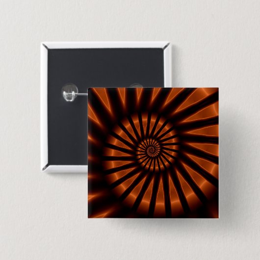 Trippy Psychedelic Backlighting Fine Fraktal Button (Vorne & Hinten)