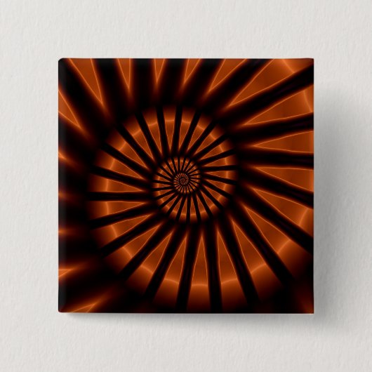 Trippy Psychedelic Backlighting Fine Fraktal Button (Vorderseite)