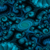 Trippy Psychedelic Fraktal Rainbow Sticker