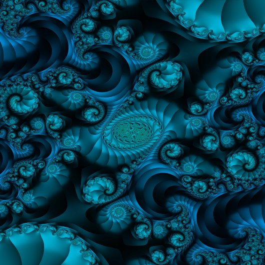 Trippy Psychedelic Fraktal Rainbow Sticker