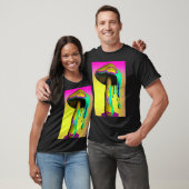 Trippy Psychedelic Melting Mushroom T - Shirt (Unisex)