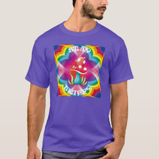 Trippy Psychedelic Mushroom bleibe T-Shirt