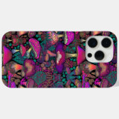 Trippy Psychedelic Mushroom Pattern Case-Mate iPhone Hülle (Rückseite (Horizontal))
