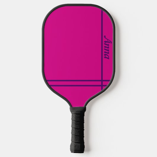 Trippy Psychedelic Mushroom Pattern Pickleball Schläger (Rückseite)