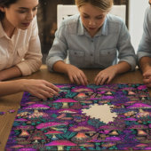 Trippy Psychedelic Mushroom Puzzle