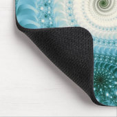 Trippy Psychedelic Starstorm Fine-Fraktal Mousepad (Ecke)