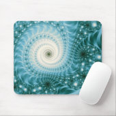 Trippy Psychedelic Starstorm Fine-Fraktal Mousepad (Mit Mouse)