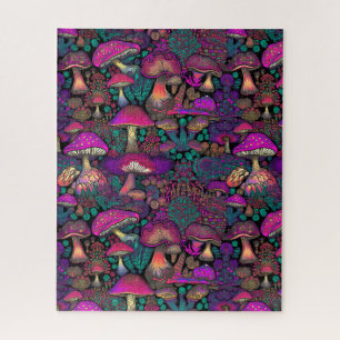 Trippy psychedelischer Pilz   Puzzle