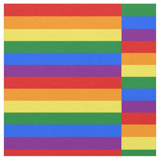 Trippy Rainbow Pride Stoff (Nahaufnahme)