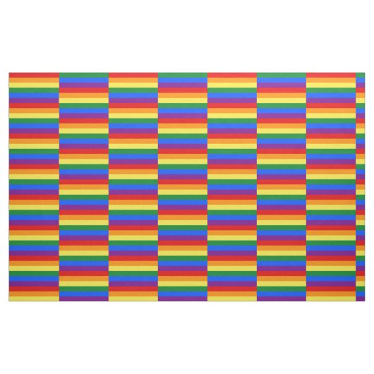 Trippy Rainbow Pride Stoff (Fat Quarter (45,7 x 55,9 cm))