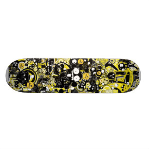 Trippy Raum-Außerirdische Skateboard