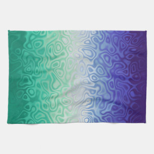 Trippy Ripply Funky Boho MLM Männer die Männer lie Geschirrtuch