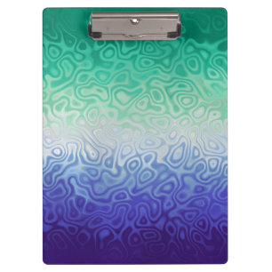 Trippy Ripply Funky Boho MLM Männer die Männer lie Klemmbrett