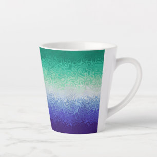 Trippy Ripply Funky Boho MLM Männer die Männer lie Milchtasse