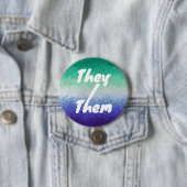 Trippy Ripply Funky Boho MLM Men Love Men Pride Button (Beispiel)