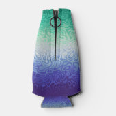 Trippy Ripply Funky Boho MLM Men Love Men Pride Flaschenkühler (Rückseite)