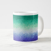 Trippy Ripply Funky Boho MLM Men Love Men Pride Jumbo-Tasse (Vorderseite Rechts)