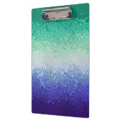 Trippy Ripply Funky Boho MLM Men Love Men Pride Klemmbrett (Links)