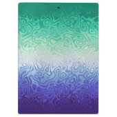 Trippy Ripply Funky Boho MLM Men Love Men Pride Klemmbrett (Rückseite)