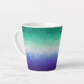 Trippy Ripply Funky Boho MLM Men Love Men Pride Milchtasse (Linke Ecke)