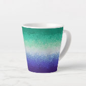 Trippy Ripply Funky Boho MLM Men Love Men Pride Milchtasse (Rechte Ecke)