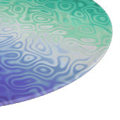 Trippy Ripply Funky Boho MLM Men Love Men Pride Schneidebrett (Ecke)