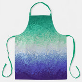 Trippy Ripply Funky Boho MLM Men Love Men Pride Schürze (Vorderseite)
