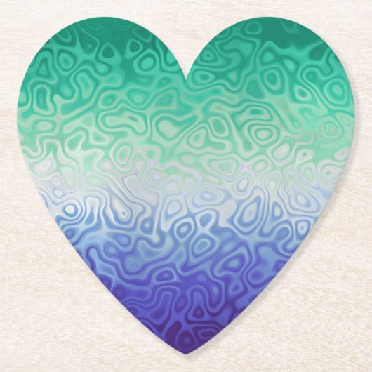 Trippy Ripply Funky Boho MLM Men Love Men Pride Untersetzer (Vorderseite)