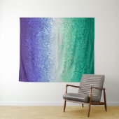 Trippy Ripply Funky Boho MLM Men Love Men Pride Wandteppich (Beispiel (Horizontal))