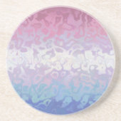 Trippy Ripply Groovy Eccentric Bigender Prilag Getränkeuntersetzer (Vorne)