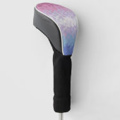 Trippy Ripply Groovy Eccentric Bigender Prilag Golf Headcover (angewinkelt)